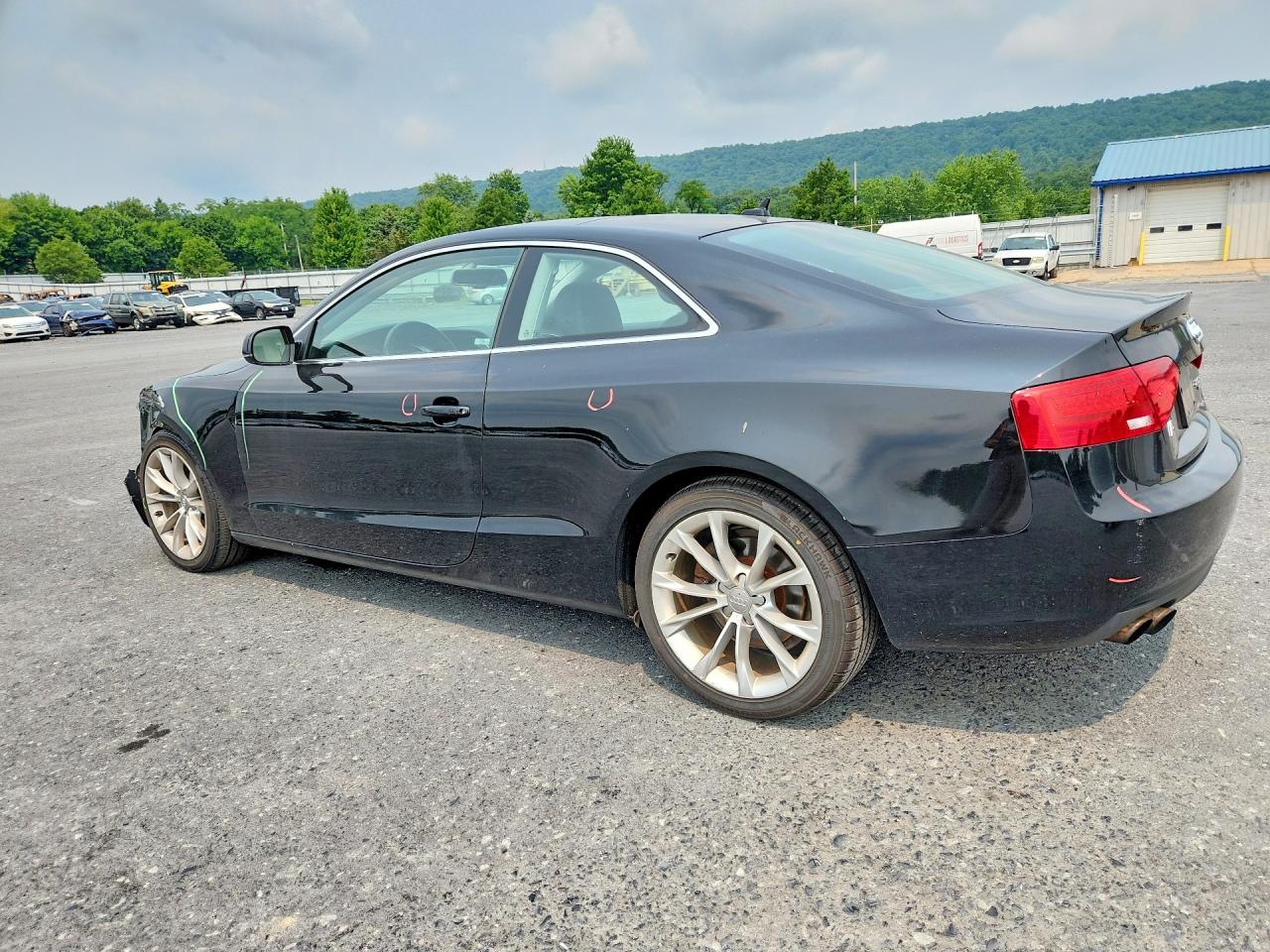 2013 Audi A5 Premium Plus Black vin: WAULFAFR5DA070324