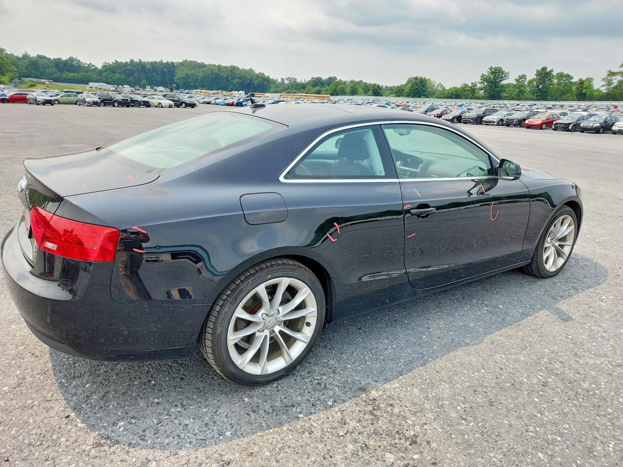 2013 Audi A5 Premium Plus Black vin: WAULFAFR5DA070324