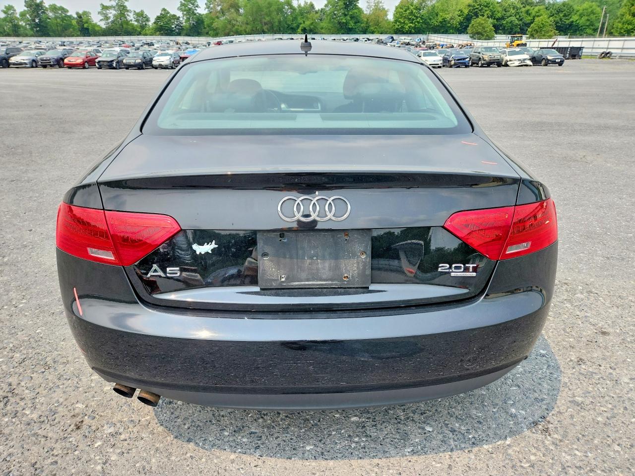 2013 Audi A5 Premium Plus Black vin: WAULFAFR5DA070324