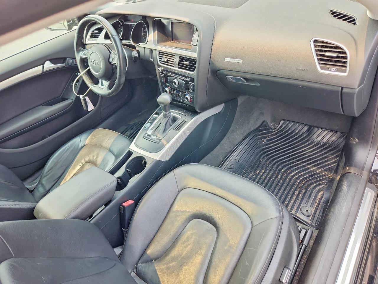 2013 Audi A5 Premium Plus Black vin: WAULFAFR5DA070324