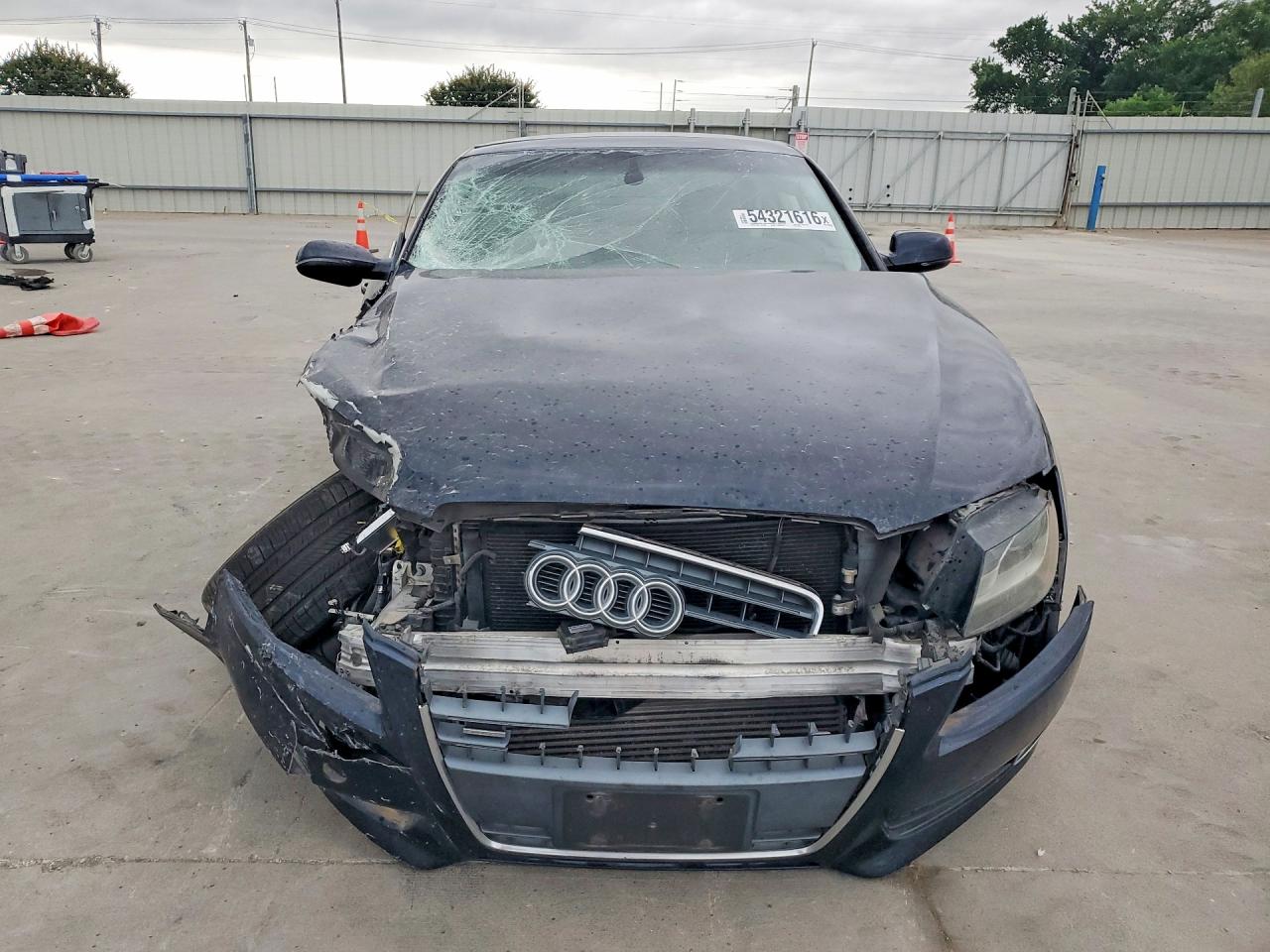 2010 Audi A5 Premium Plus Charcoal vin: WAULFAFR6AA079612