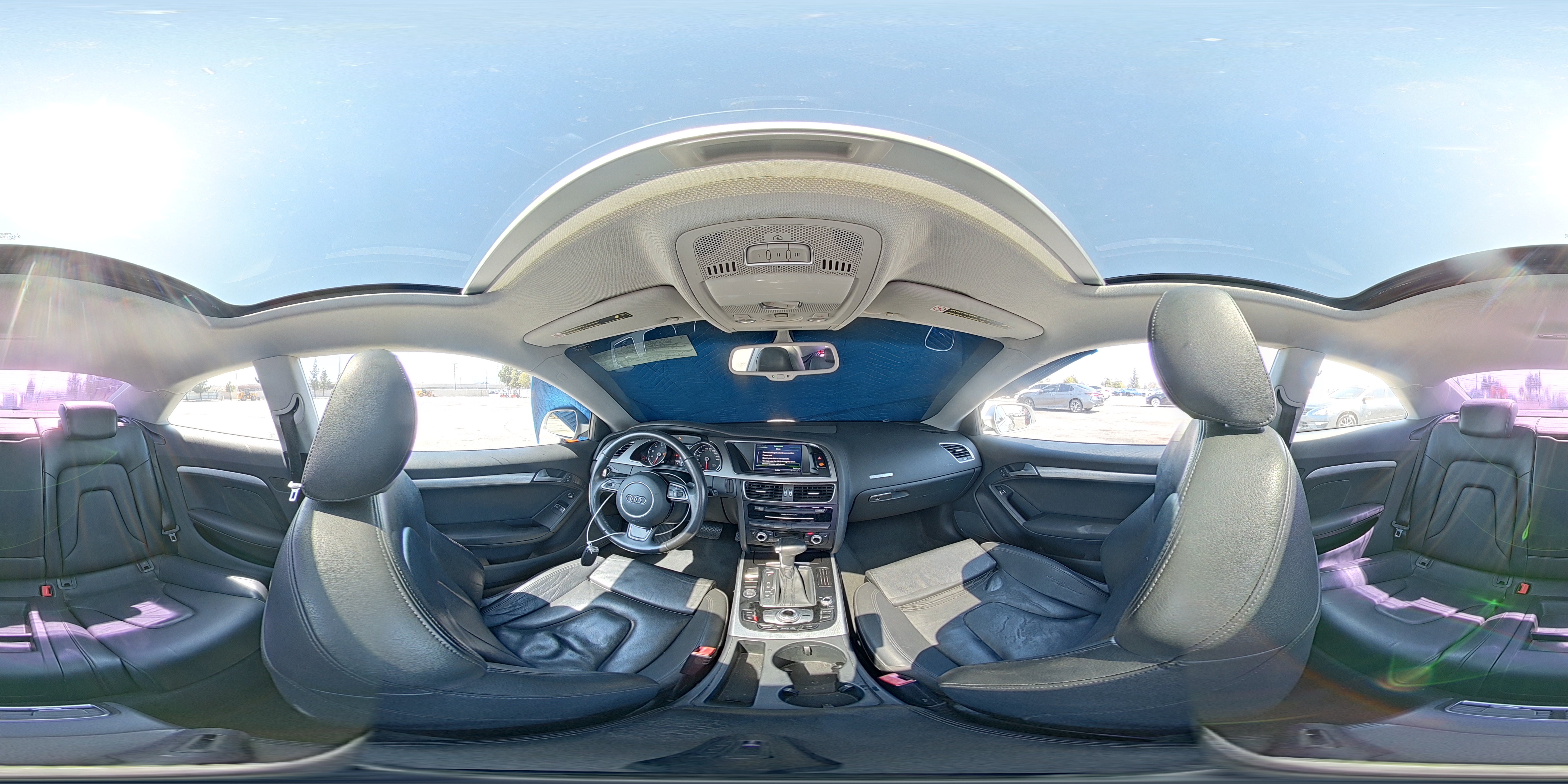 2013 Audi A5 Premium Plus Серебряный vin: WAULFAFR6DA031533