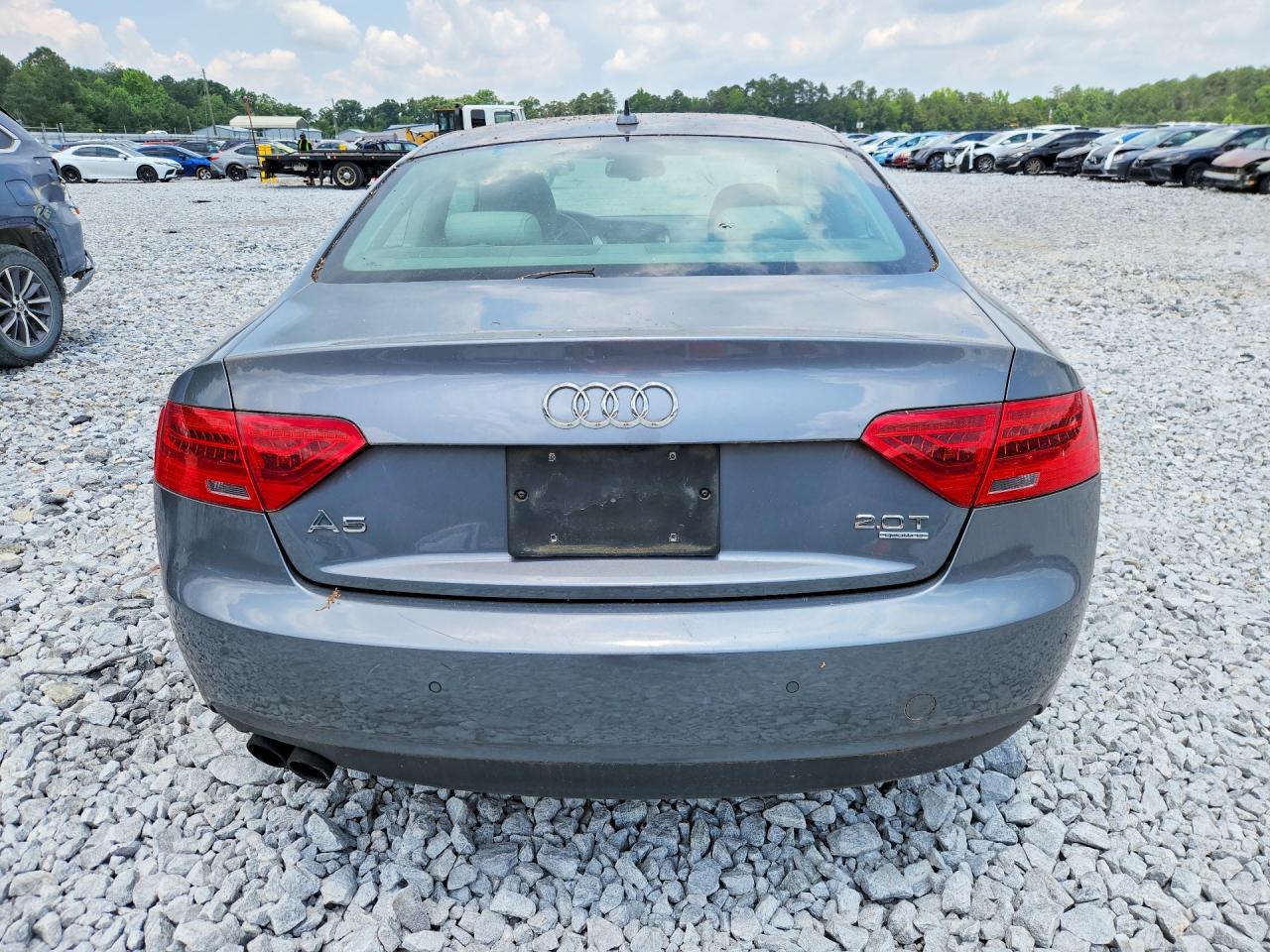 2014 Audi A5 Premium Plus Gray vin: WAULFAFR6EA024518