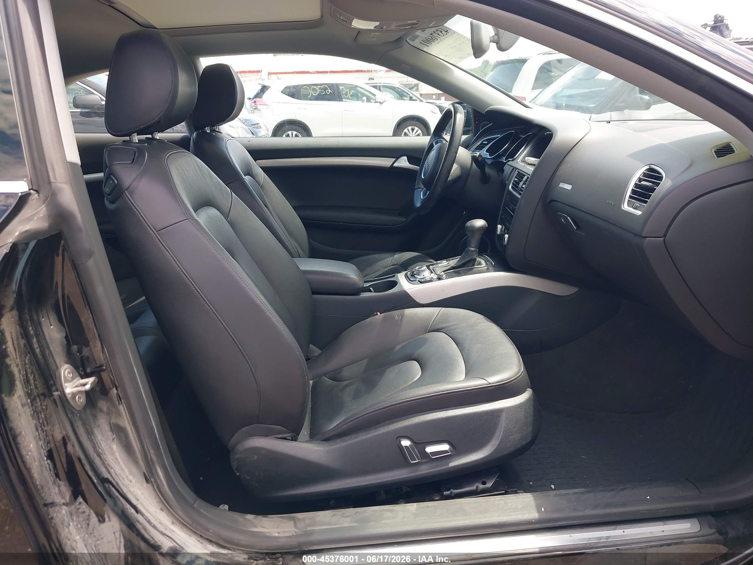 2014 Audi A5 2.0t Premium Black vin: WAULFAFR6EA024888