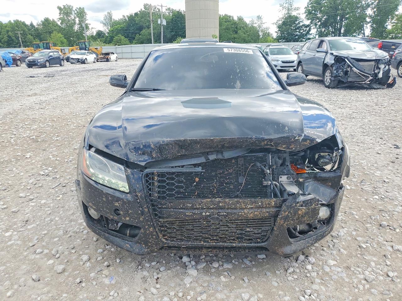 2010 Audi A5 Premium Plus Черный vin: WAULFAFR7AA026952