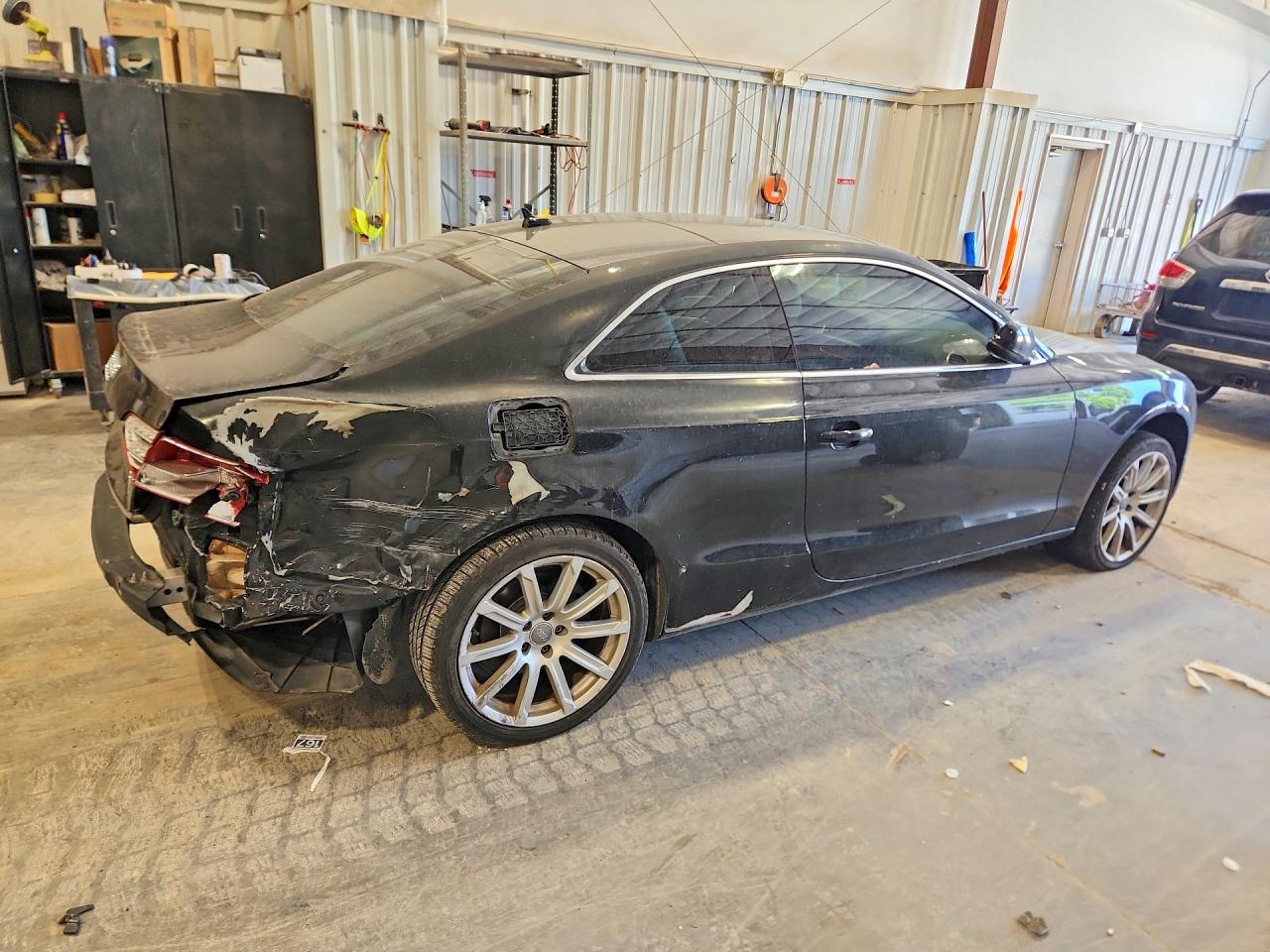 2011 Audi A5 Premium Plus Black vin: WAULFAFR7BA086375