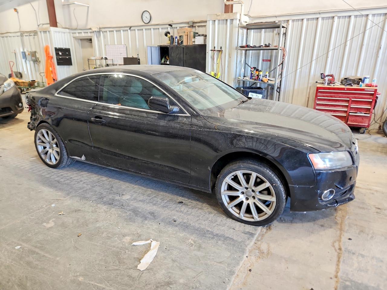 2011 Audi A5 Premium Plus Black vin: WAULFAFR7BA086375