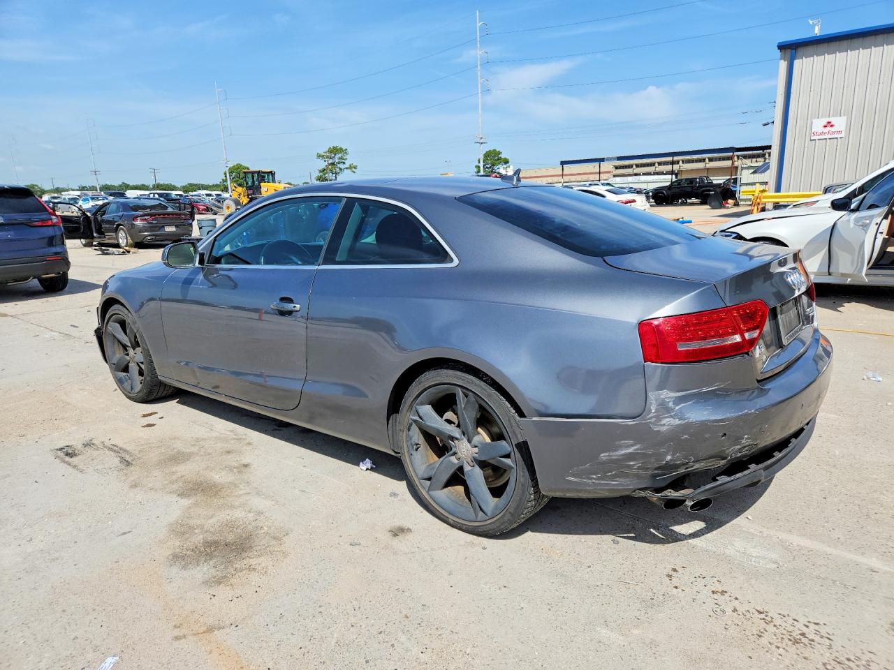2012 Audi A5 Premium Plus Charcoal vin: WAULFAFR7CA016070