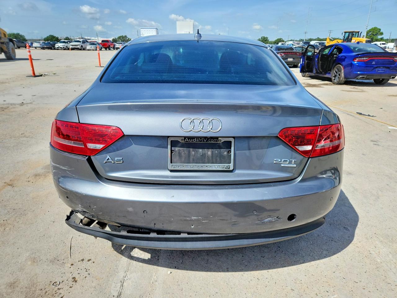 2012 Audi A5 Premium Plus Charcoal vin: WAULFAFR7CA016070