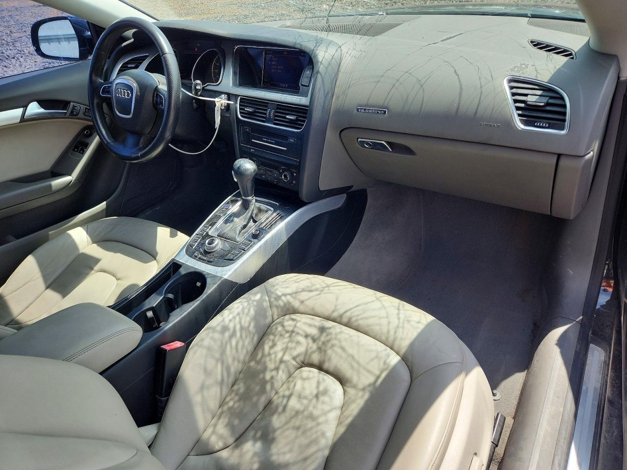 2012 Audi A5 Premium Plus Black vin: WAULFAFR7CA019129