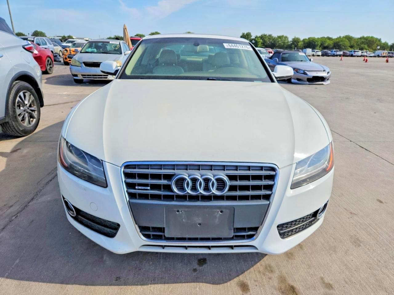 2012 Audi A5 Premium Plus White vin: WAULFAFR7CA042992