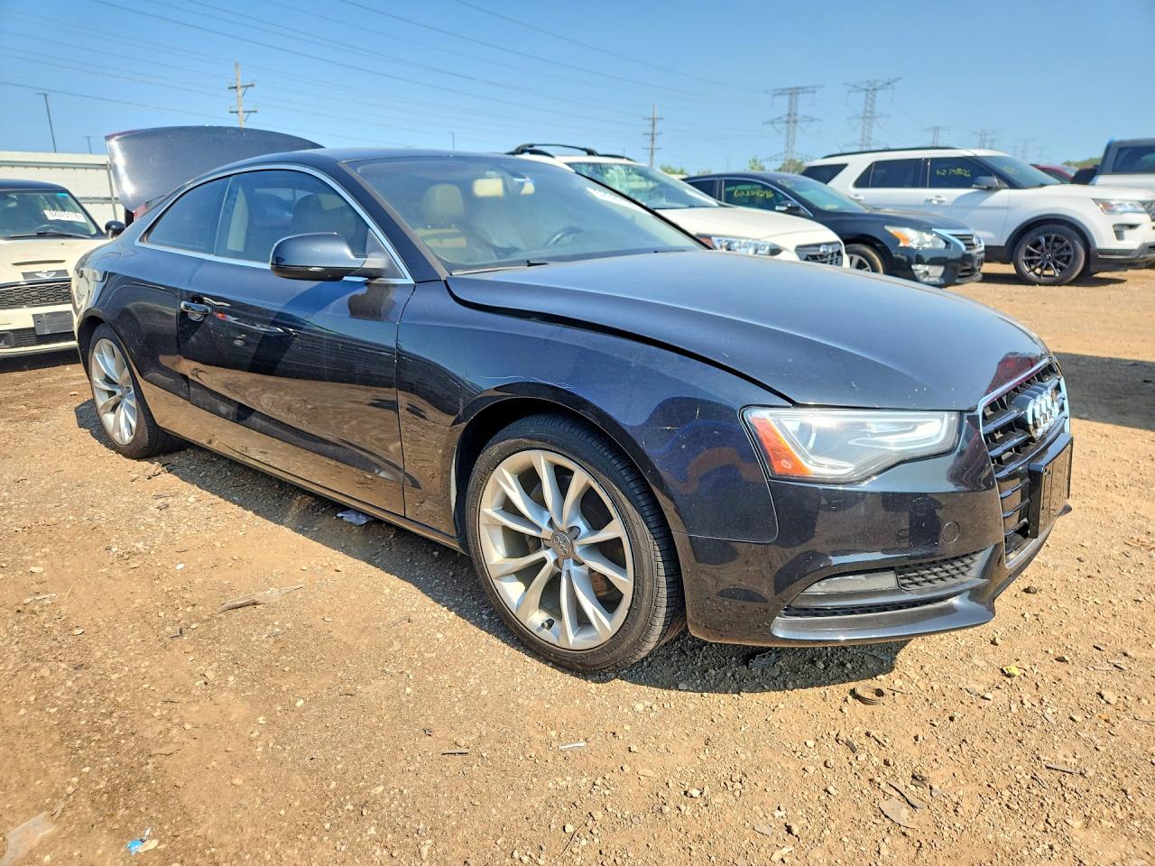2013 Audi A5 Premium Plus Black vin: WAULFAFR7DA020542