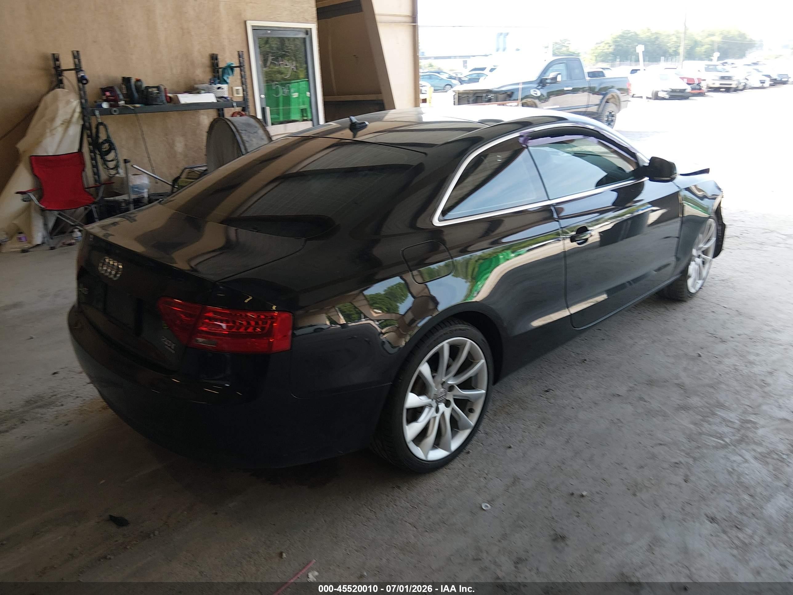 2013 Audi A5 2.0t Premium Black vin: WAULFAFR7DA057400
