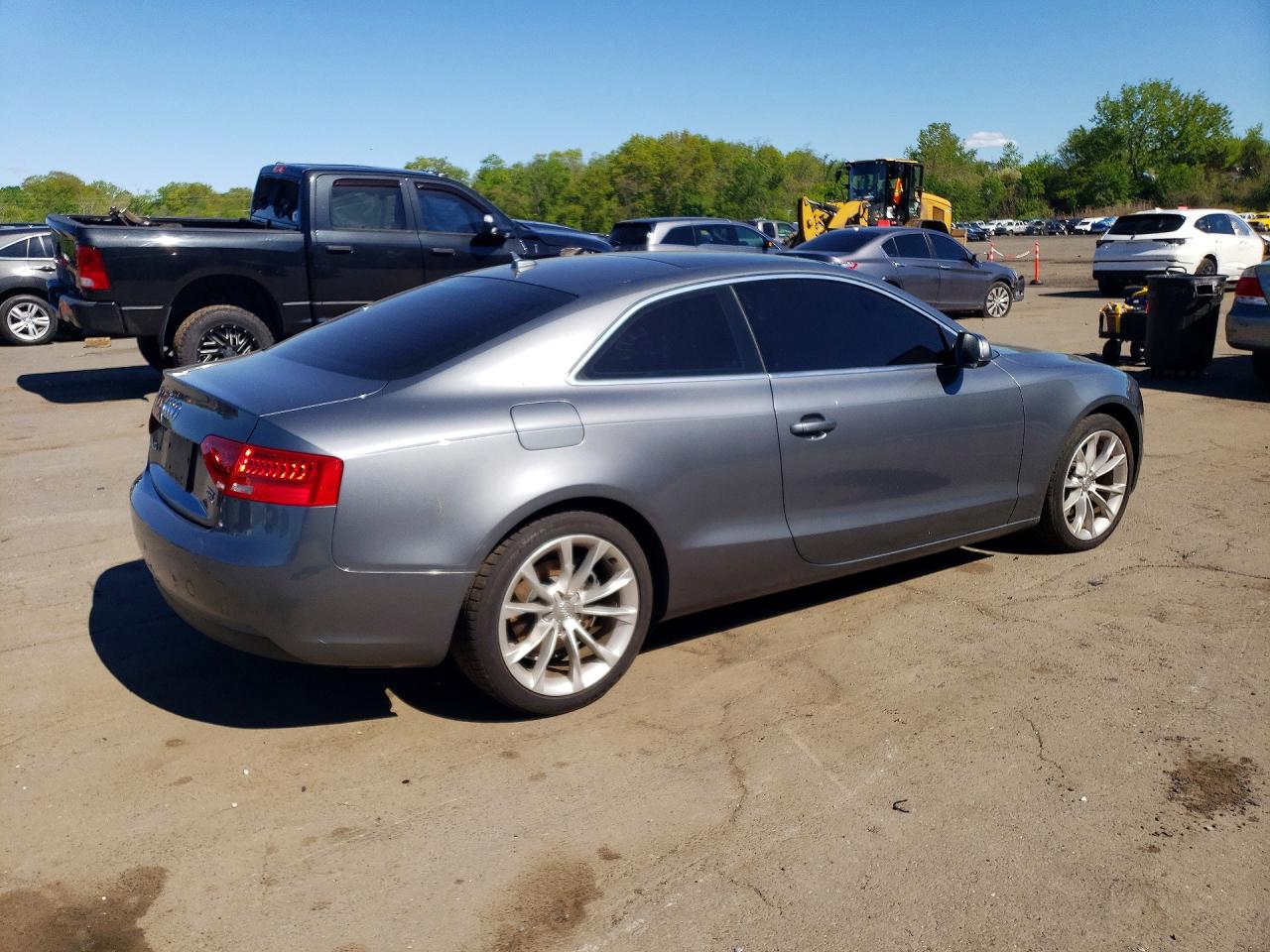 2014 Audi A5 Premium Plus Charcoal vin: WAULFAFR7EA002768