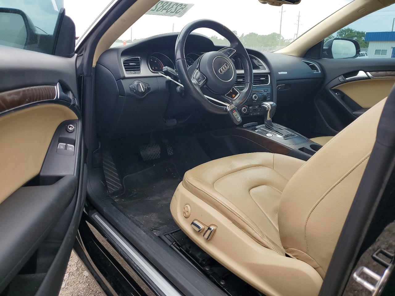 2014 Audi A5 Premium Plus Black vin: WAULFAFR7EA004312