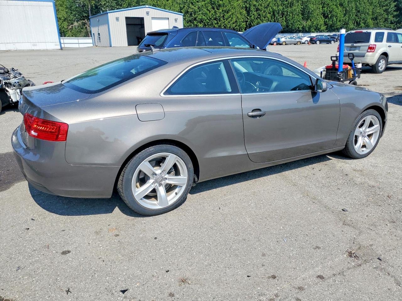 2014 Audi A5 Premium Plus Gray vin: WAULFAFR7EA006612