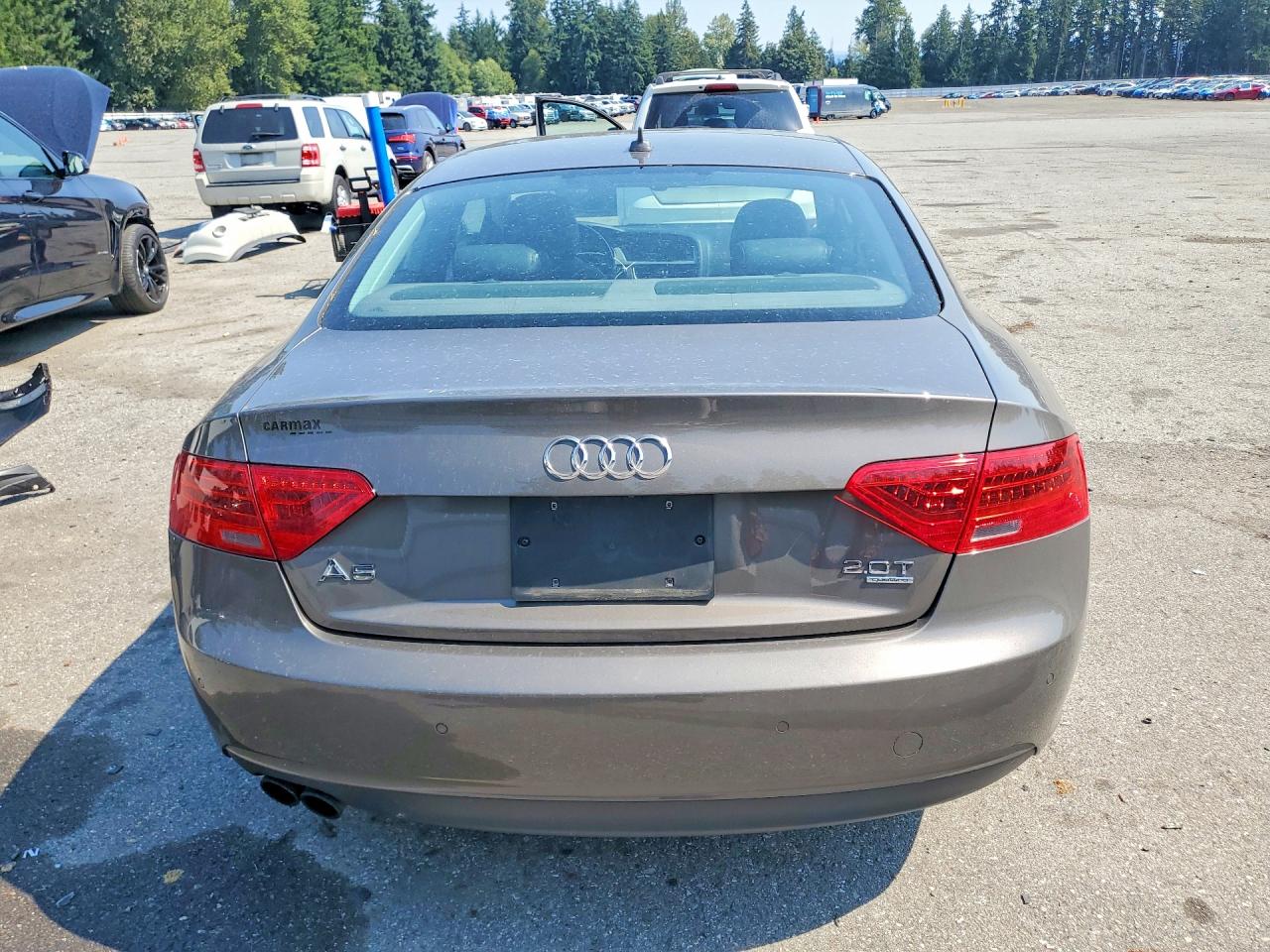 2014 Audi A5 Premium Plus Gray vin: WAULFAFR7EA006612
