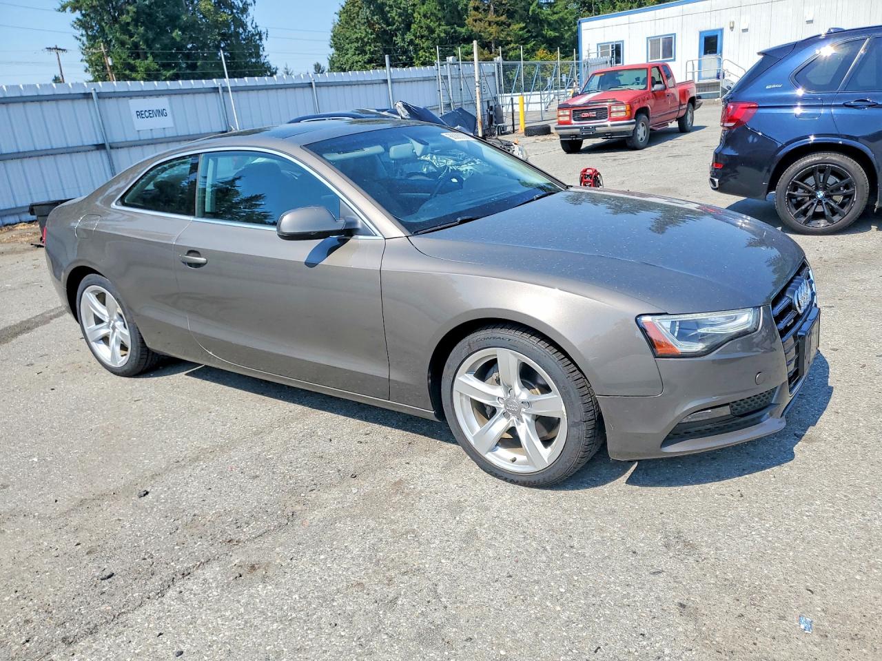 2014 Audi A5 Premium Plus Gray vin: WAULFAFR7EA006612