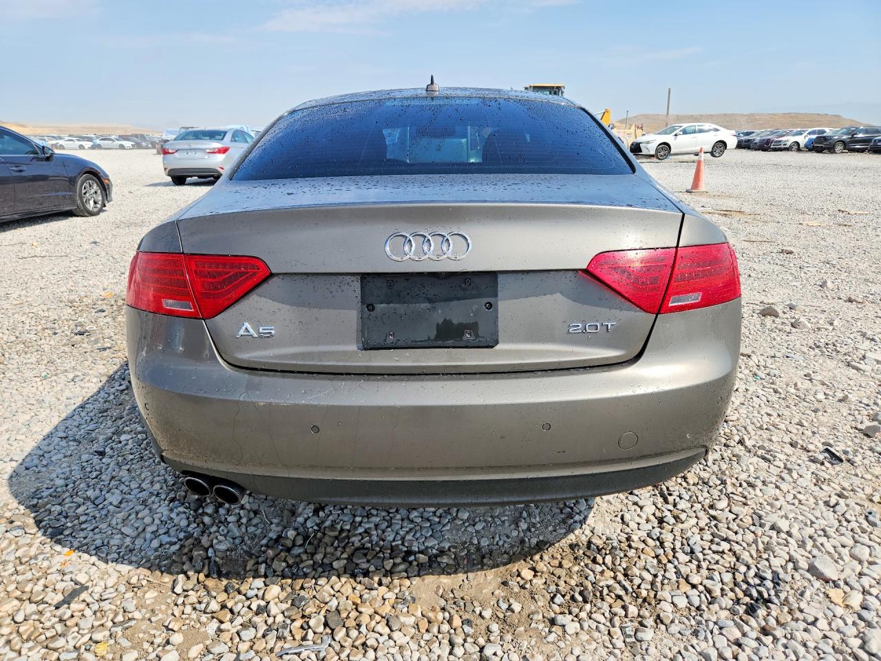 2014 Audi A5 Premium Plus Gray vin: WAULFAFR7EA038458
