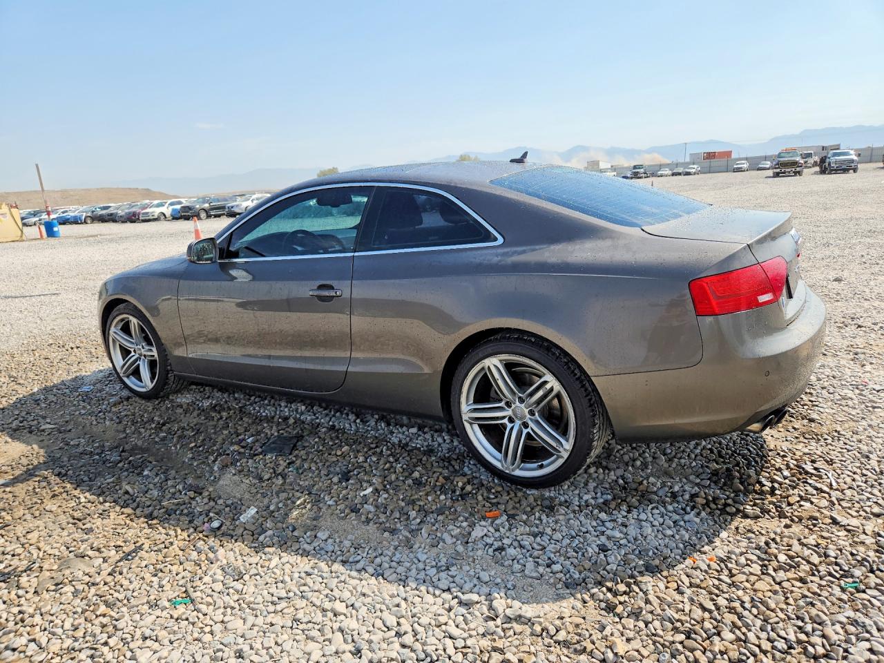 2014 Audi A5 Premium Plus Gray vin: WAULFAFR7EA038458