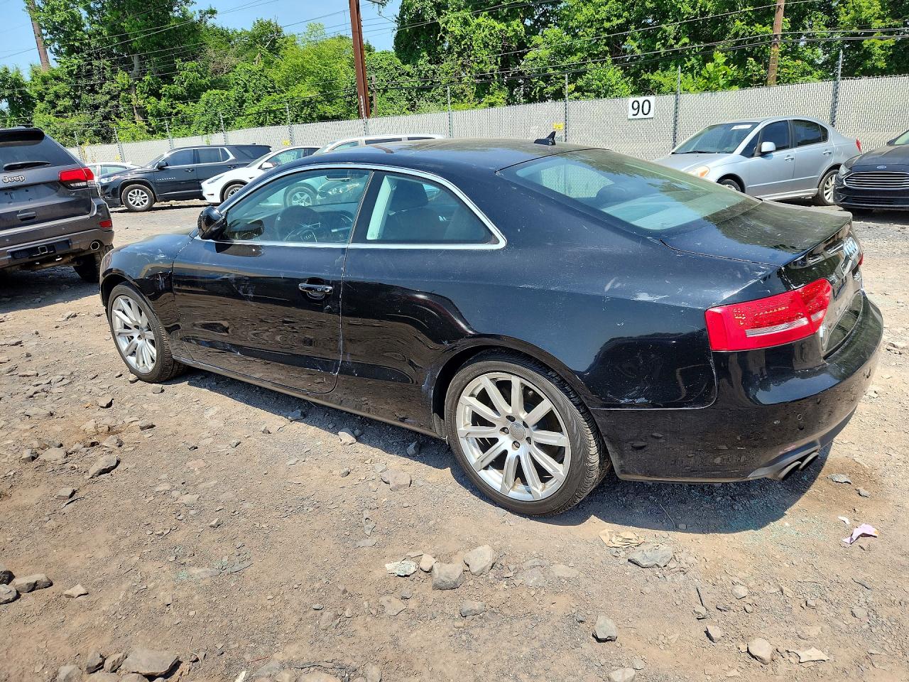 2011 Audi A5 Premium Plus Black vin: WAULFAFR8BA009143
