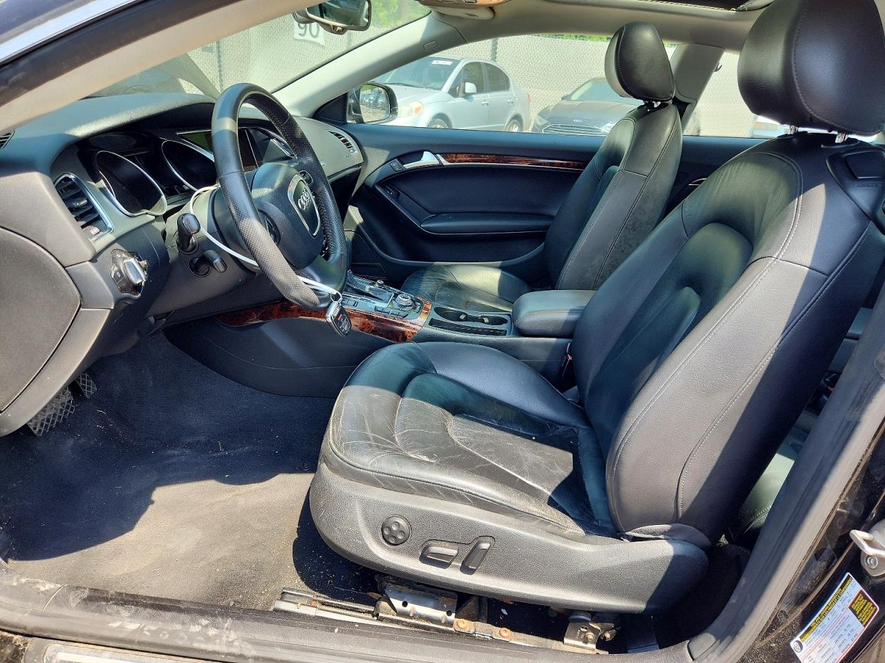 2011 Audi A5 Premium Plus Black vin: WAULFAFR8BA009143