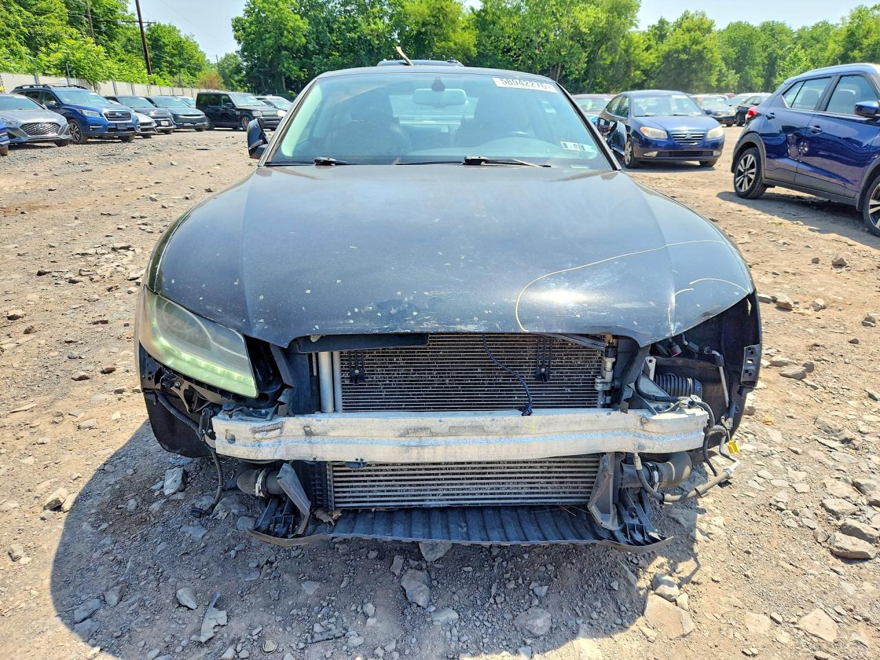 2011 Audi A5 Premium Plus Black vin: WAULFAFR8BA009143
