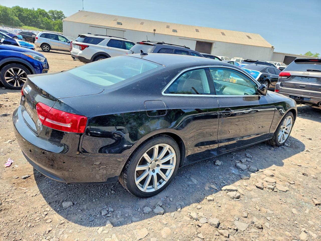 2011 Audi A5 Premium Plus Black vin: WAULFAFR8BA009143