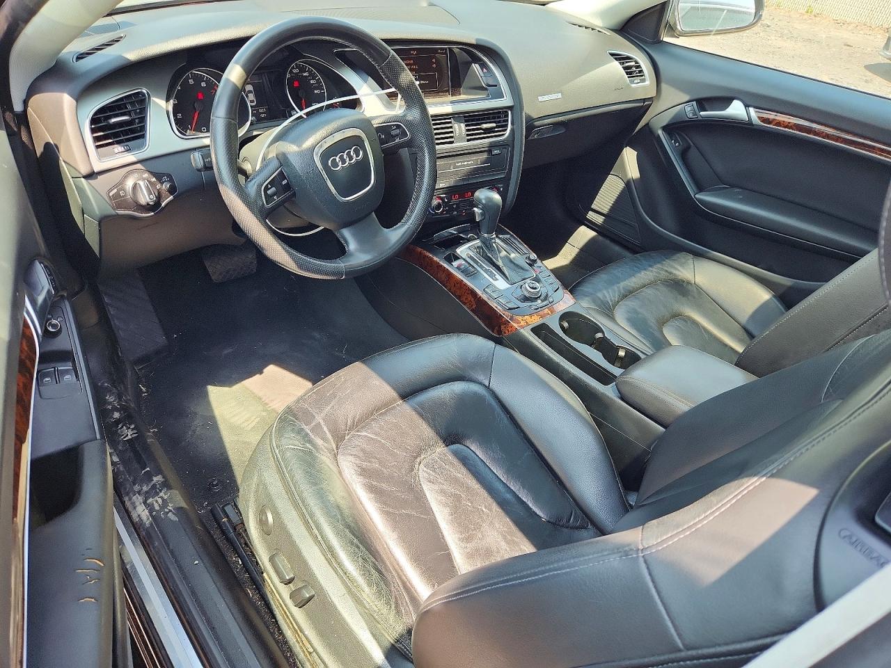 2011 Audi A5 Premium Plus Black vin: WAULFAFR8BA009143