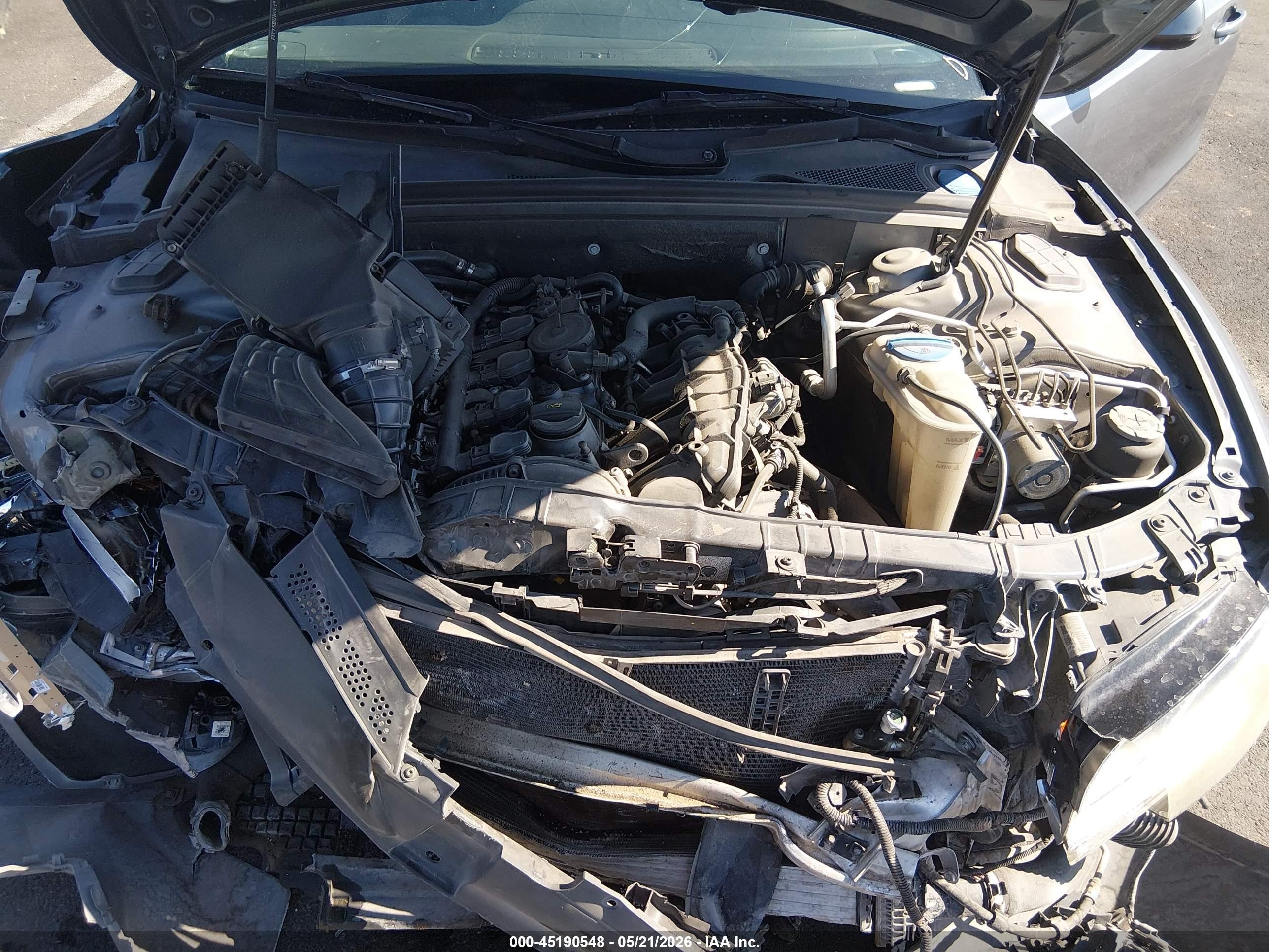 2012 Audi A5 2.0t Premium Gray vin: WAULFAFR8CA003084