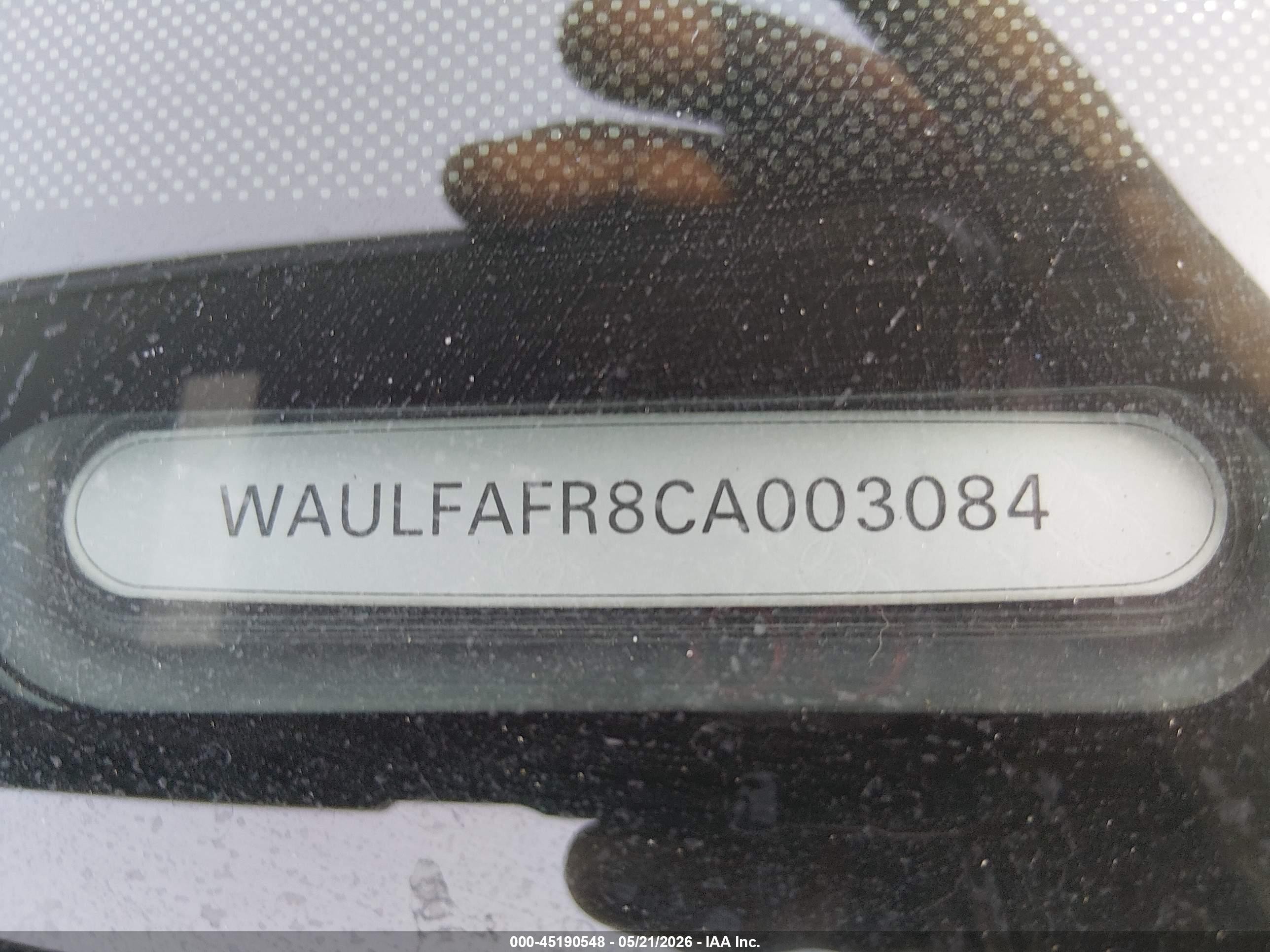 2012 Audi A5 2.0t Premium Gray vin: WAULFAFR8CA003084