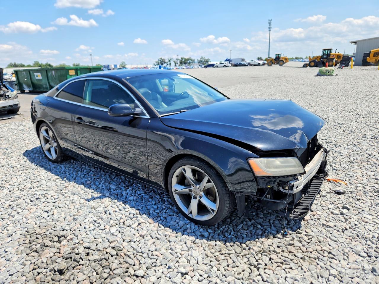 2012 Audi A5 Premium Plus Black vin: WAULFAFR8CA024193