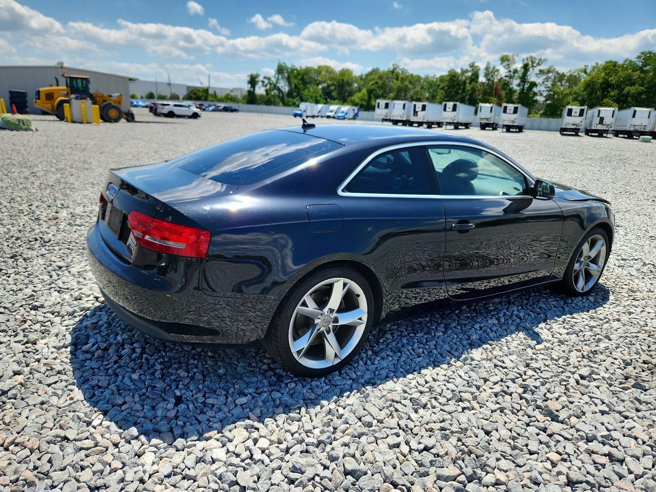 2012 Audi A5 Premium Plus Black vin: WAULFAFR8CA024193