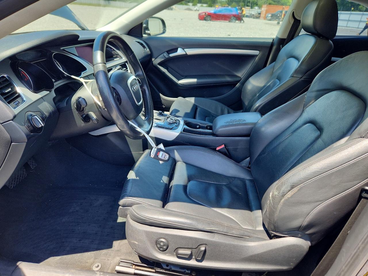 2012 Audi A5 Premium Plus Black vin: WAULFAFR8CA024193