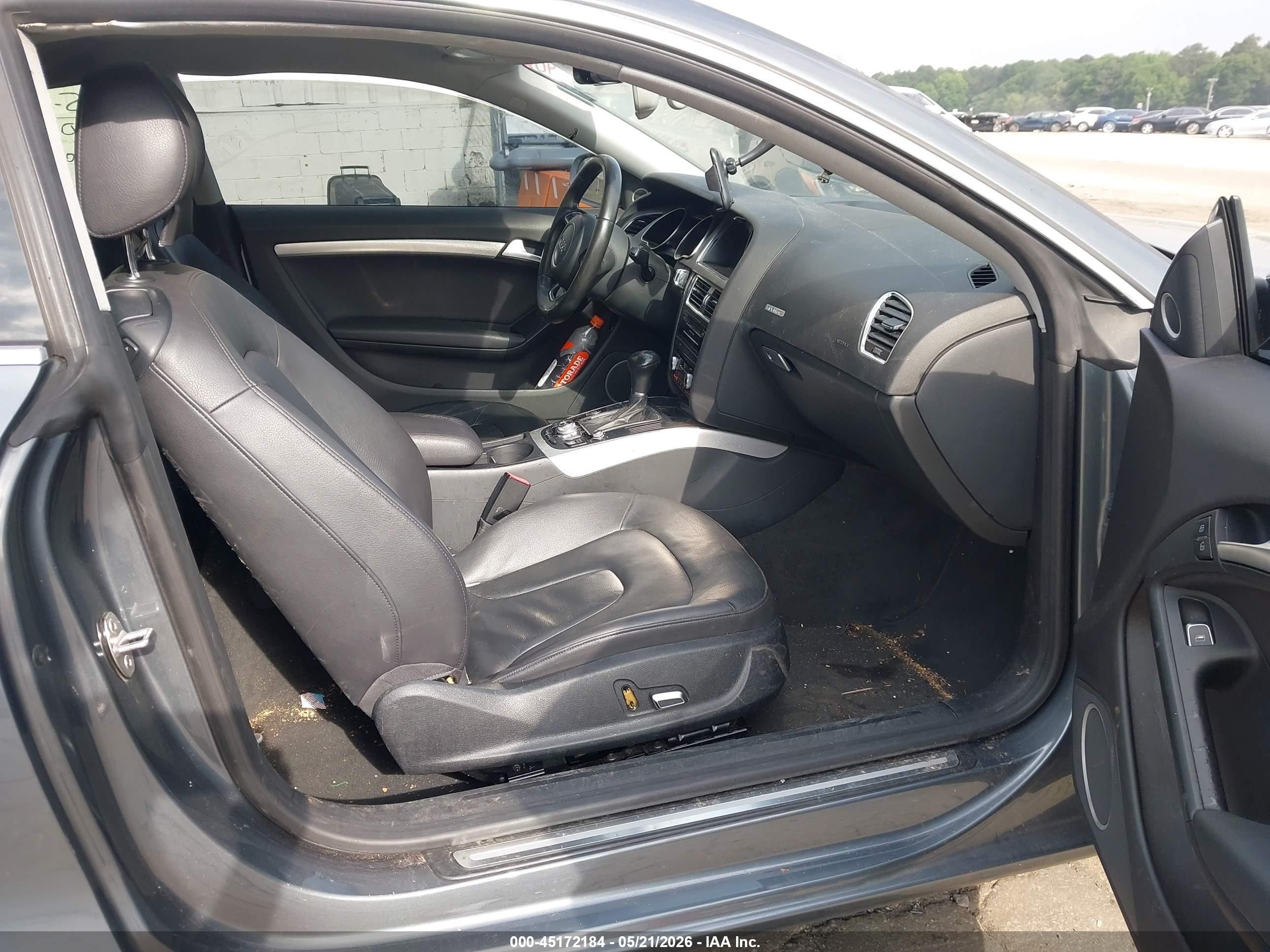 2013 Audi A5 2.0t Premium Gray vin: WAULFAFR8DA002311