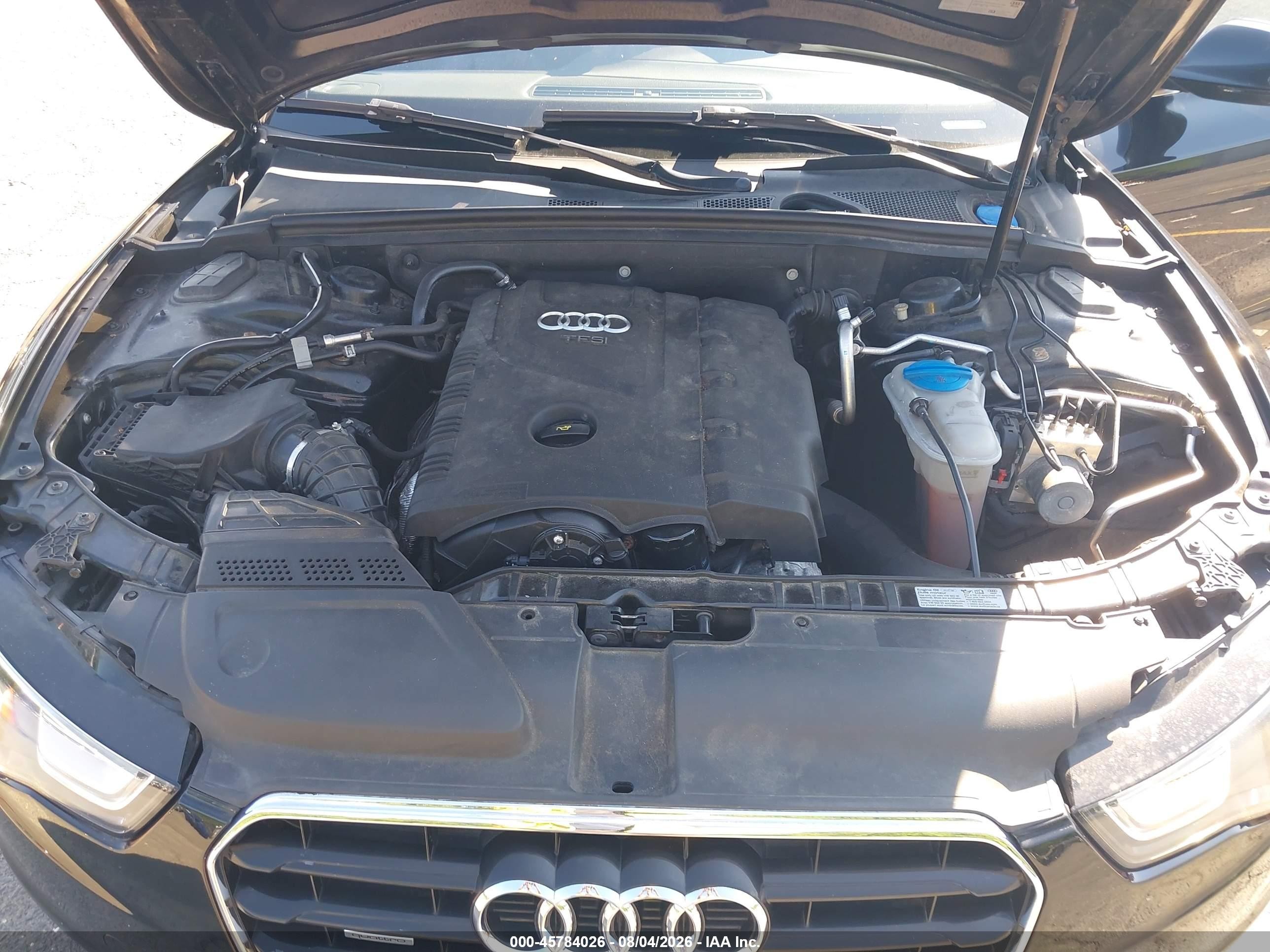 2013 Audi A5 2.0t Premium Черный vin: WAULFAFR8DA056448