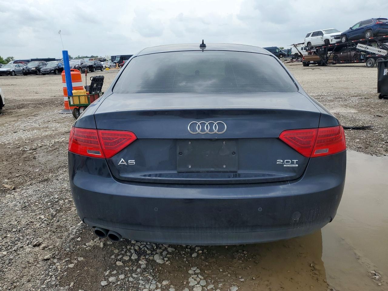 2014 Audi A5 Premium Plus Charcoal vin: WAULFAFR8EA009809