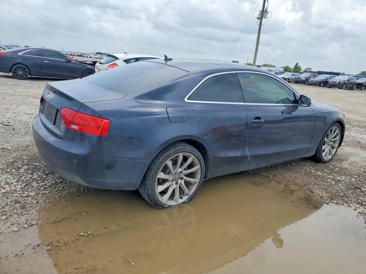 2014 Audi A5 Premium Plus Charcoal vin: WAULFAFR8EA009809