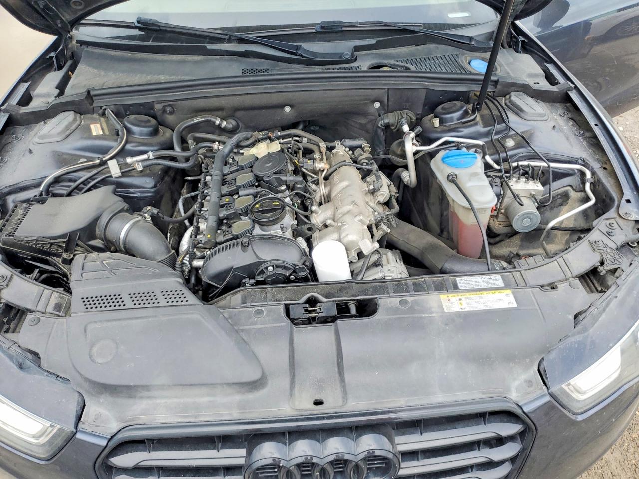 2014 Audi A5 Premium Plus Charcoal vin: WAULFAFR8EA009809