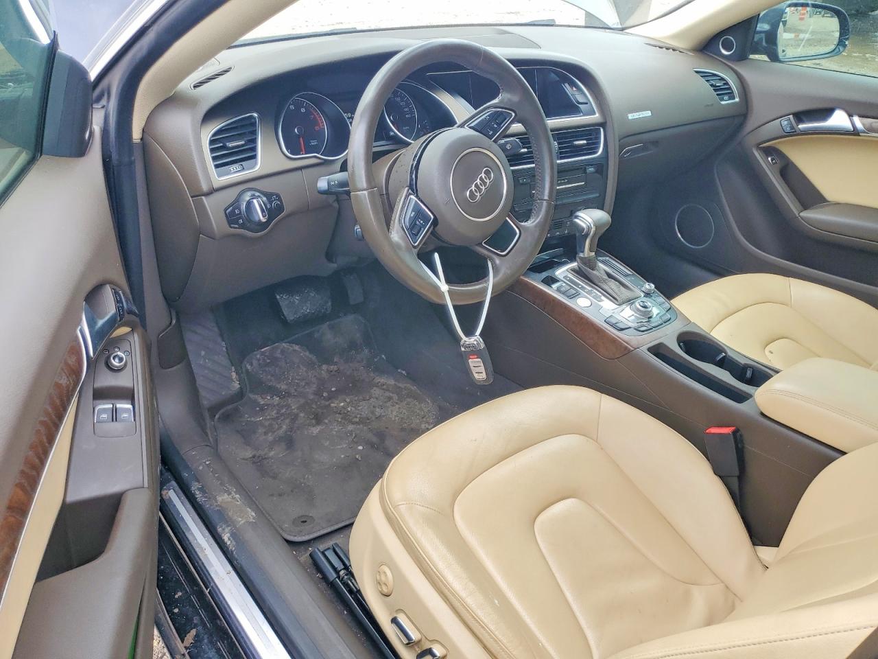 2014 Audi A5 Premium Plus Charcoal vin: WAULFAFR8EA009809