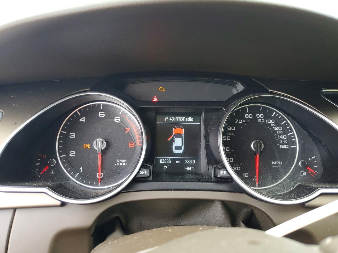 2014 Audi A5 Premium Plus Charcoal vin: WAULFAFR8EA009809