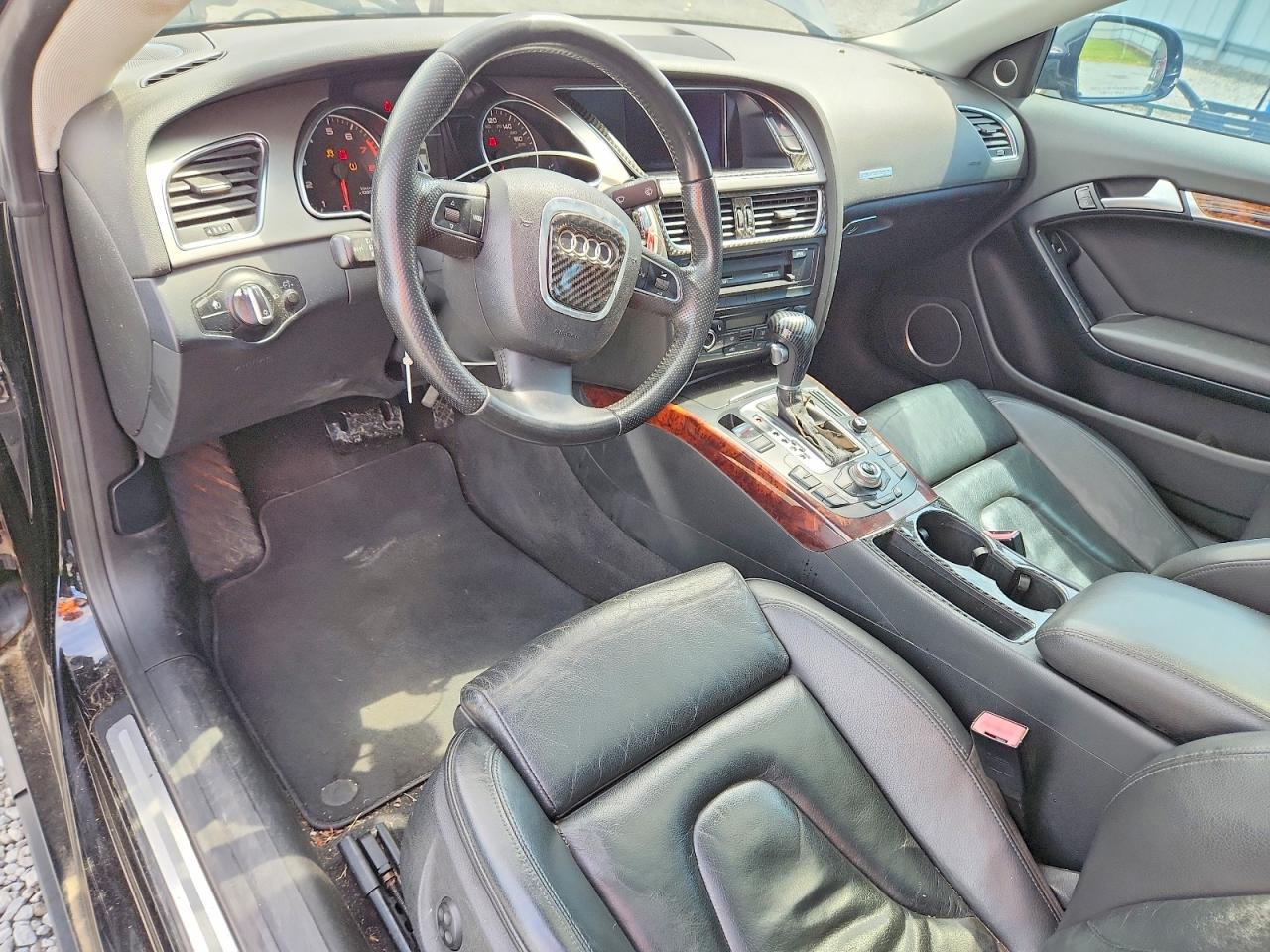 2011 Audi A5 Premium Plus Black vin: WAULFAFR9BA028610