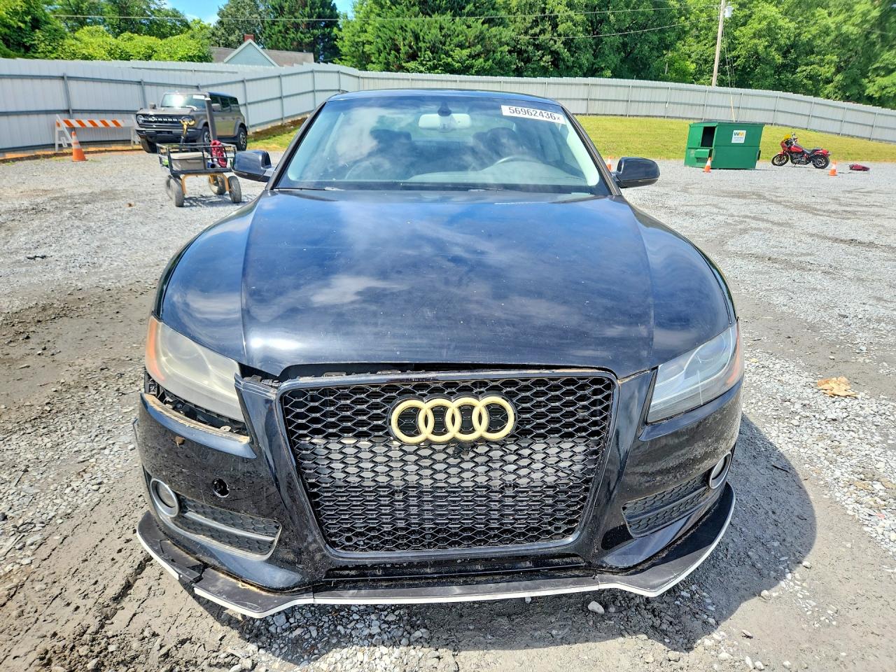 2011 Audi A5 Premium Plus Black vin: WAULFAFR9BA028610