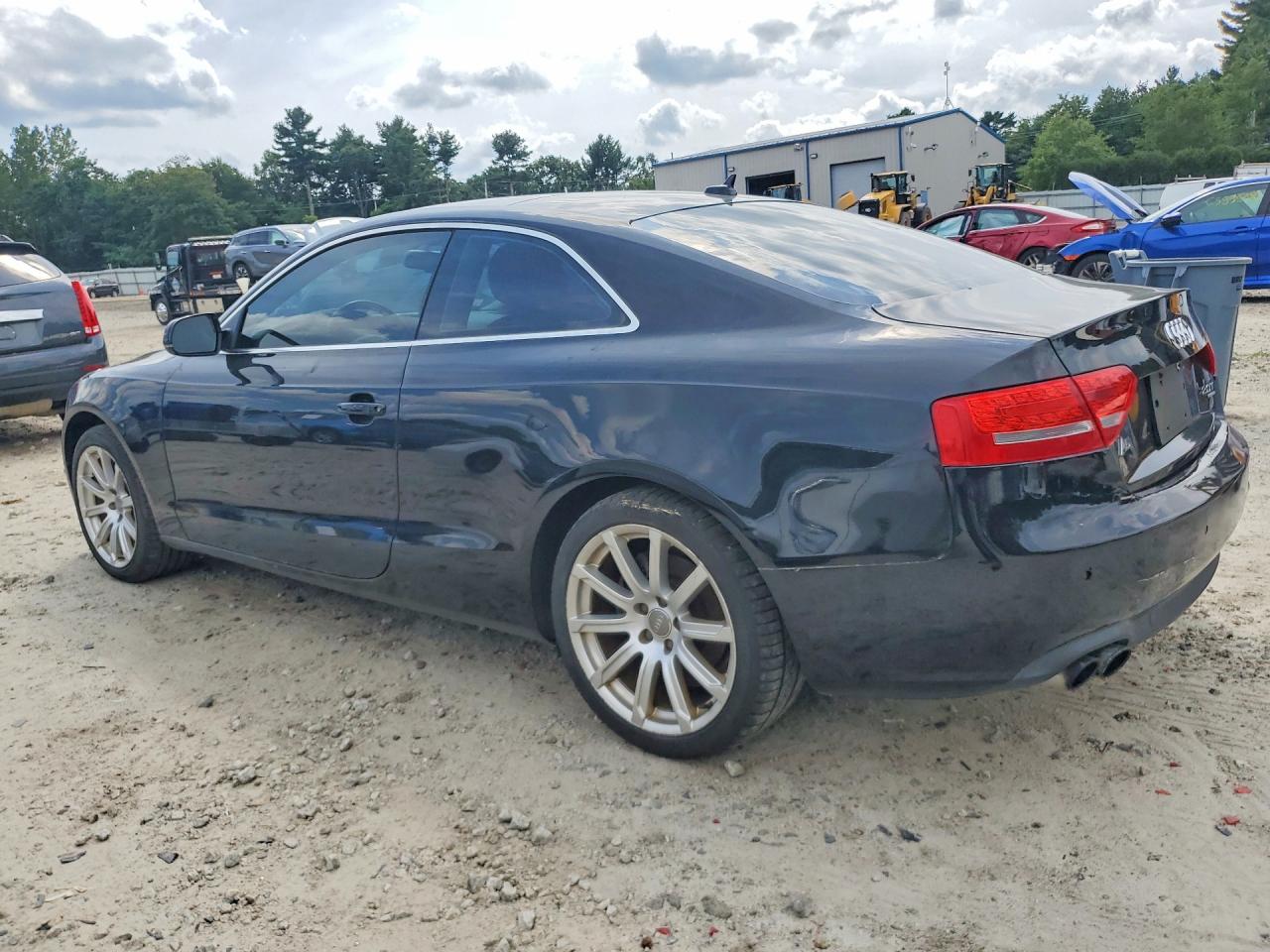 2011 Audi A5 Premium Plus Black vin: WAULFAFR9BA032348