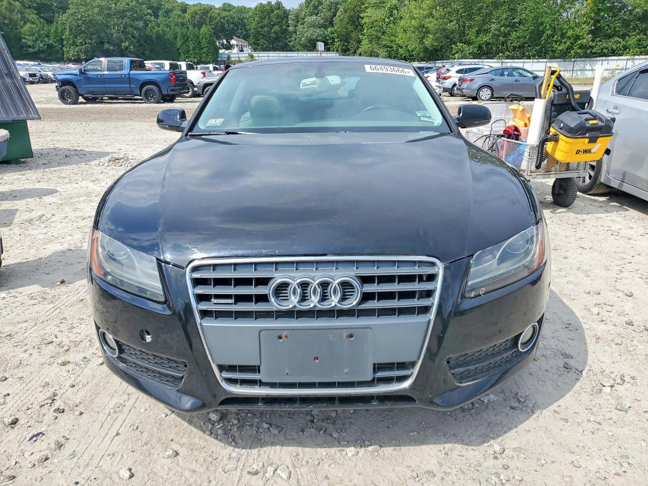 2011 Audi A5 Premium Plus Black vin: WAULFAFR9BA032348
