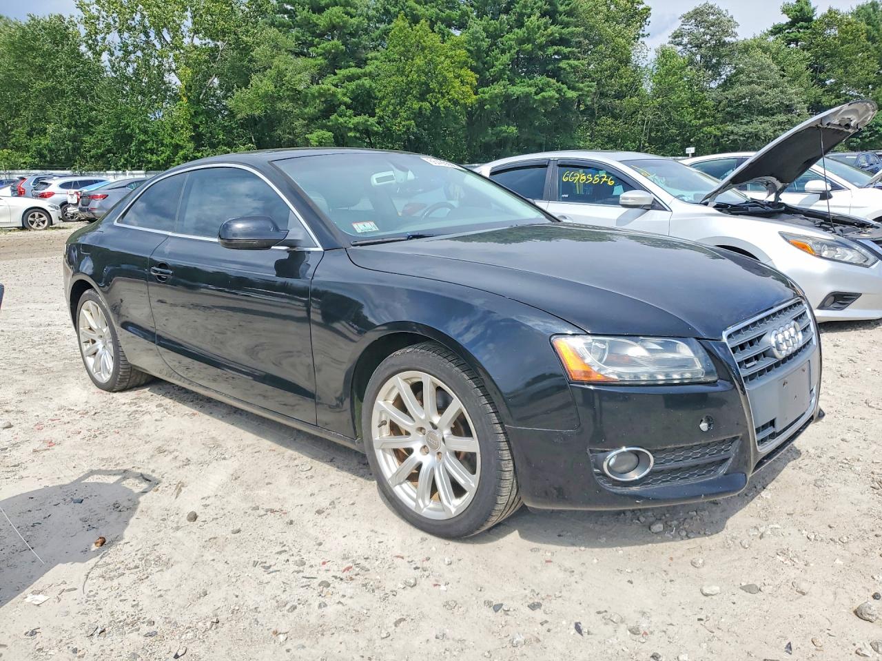 2011 Audi A5 Premium Plus Black vin: WAULFAFR9BA032348