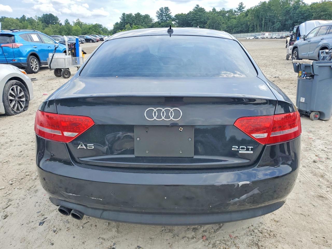 2011 Audi A5 Premium Plus Black vin: WAULFAFR9BA032348