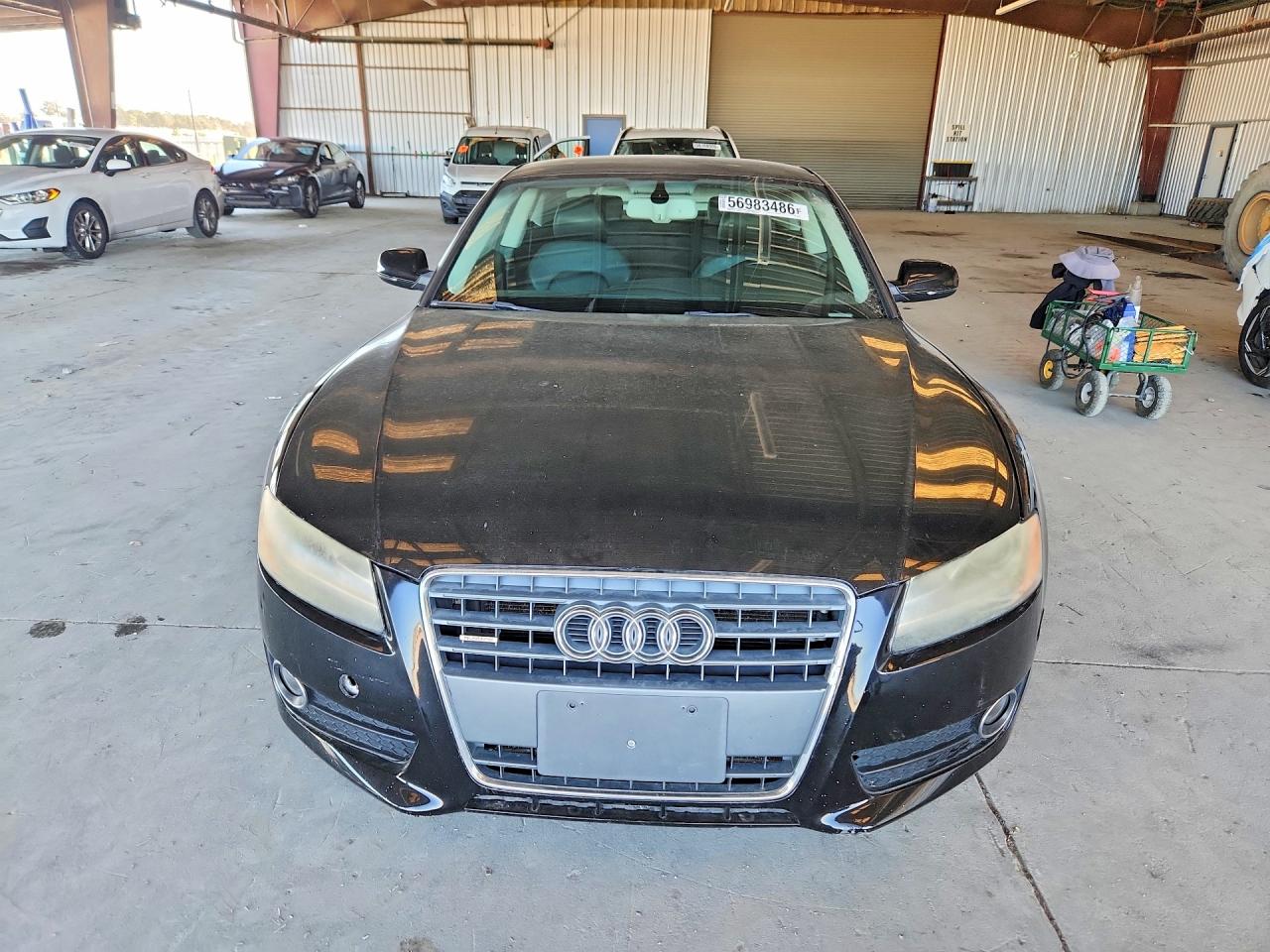 2011 Audi A5 Premium Plus Black vin: WAULFAFR9BA064734