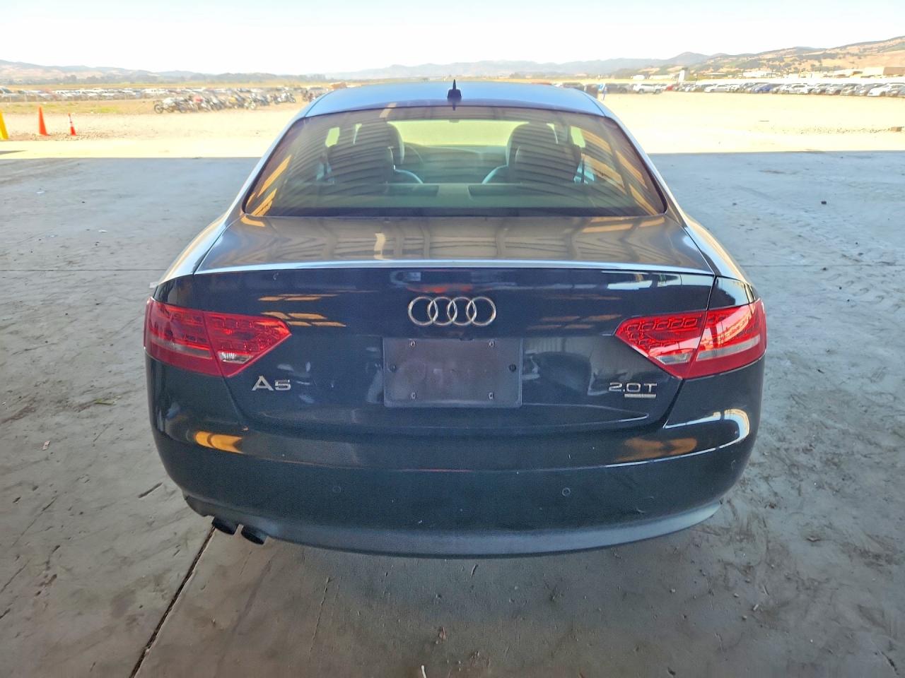 2011 Audi A5 Premium Plus Black vin: WAULFAFR9BA064734