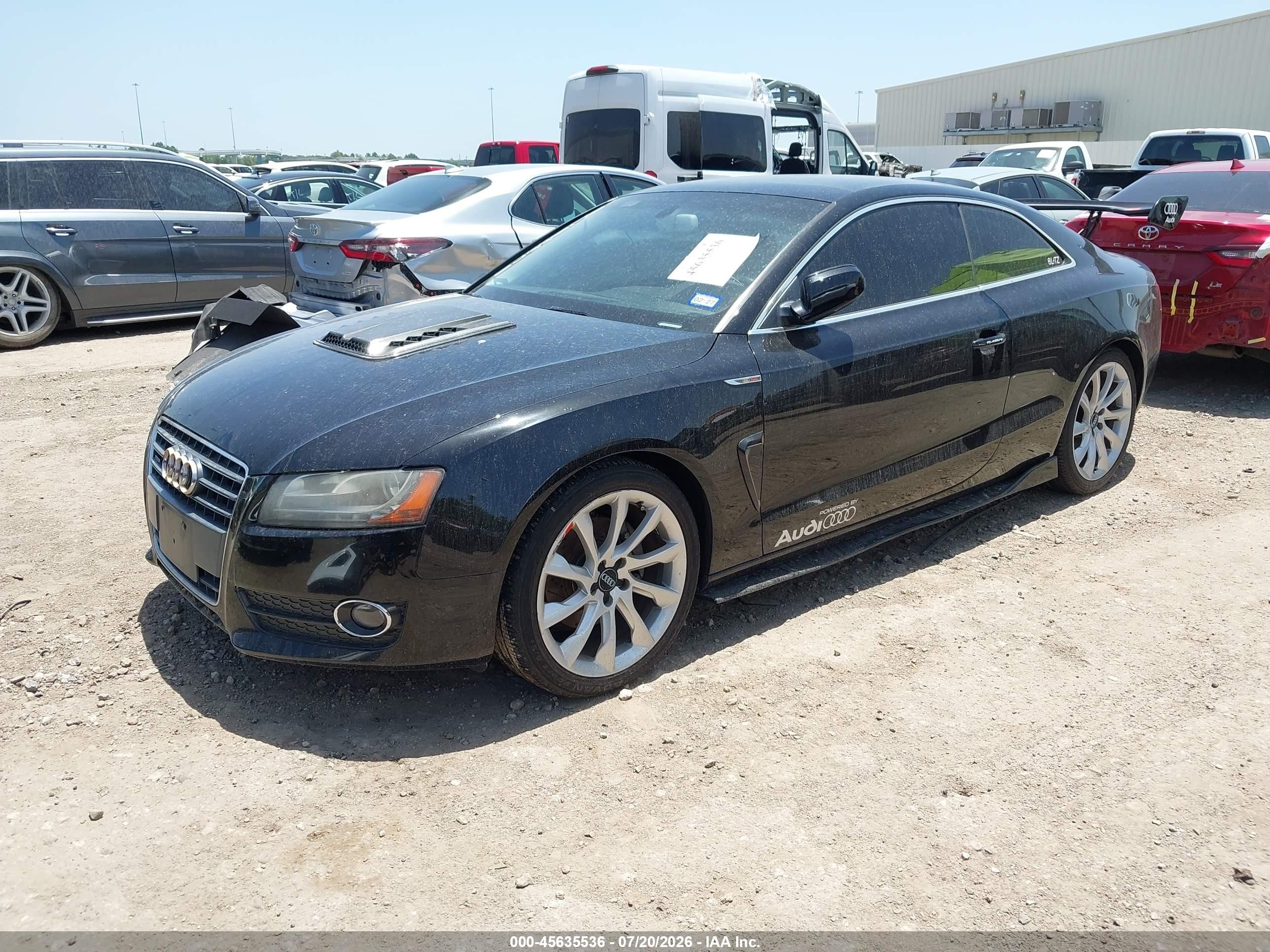 2011 Audi A5 2.0t Premium Black vin: WAULFAFR9BA075569